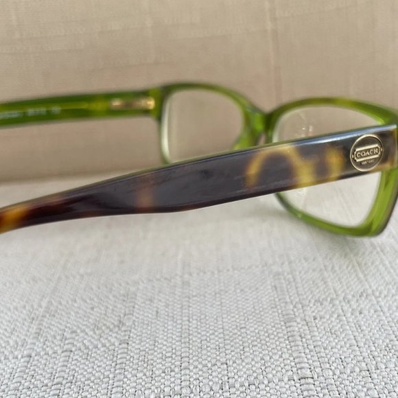 Coach Eyeglasses Frame Green Tortoise Glasses 5011 BROOKLYN 50[]16 135 main image 7